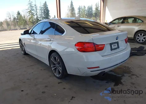 2016 BMW 428I Gran Coupe xDrive z USA, uszkodzony, nr VIN WBA4C9C5XGG140785